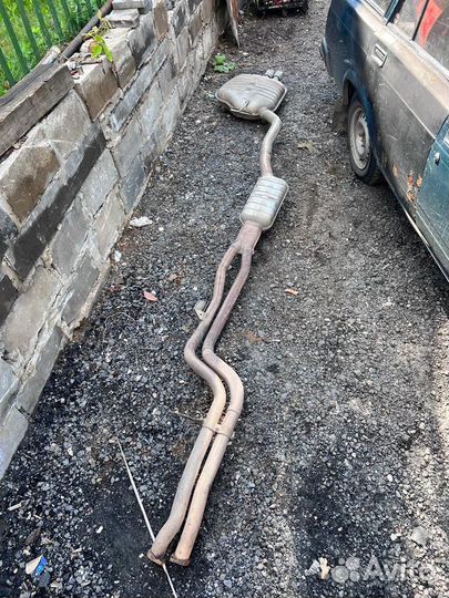 Выхлоп на bmw e60 n52b25