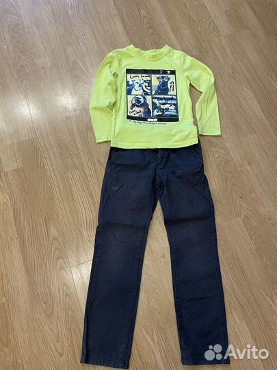 Пакет одежды на мальчика рост 116-122