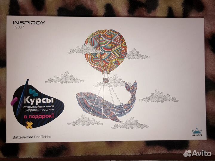 Графический планшет inspiroy huion h950p