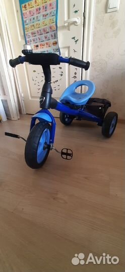 Велосипед новый детский трёхколёсный