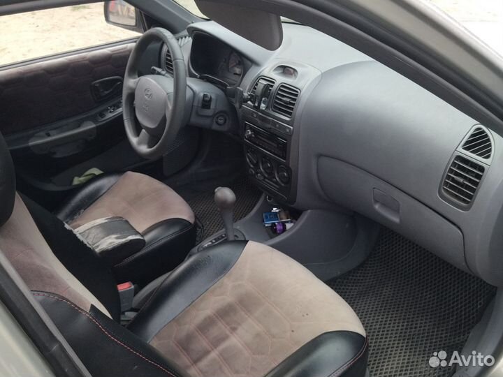 Hyundai Accent 1.5 AT, 2008, битый, 327 388 км