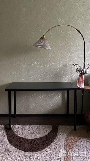 Письменный стол - IKEA linnmon, 100x60 см, черный