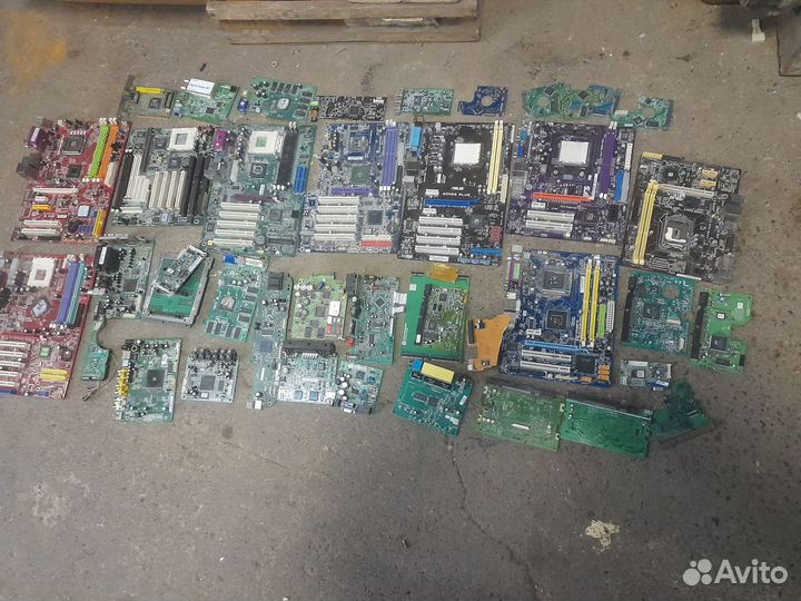 Радиодетали на платах импорт