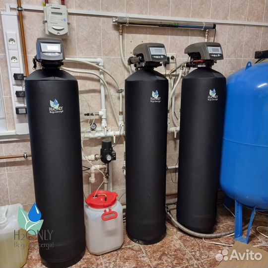 Обезжелезивание воды в доме/Водоподготовка