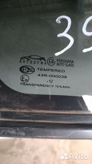 Стекло кузовное глухое заднее левое Daewoo Nexia