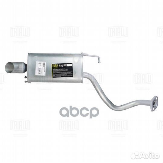 Глушитель Hyundai Santa Fe (06) 2.2i осн. прав