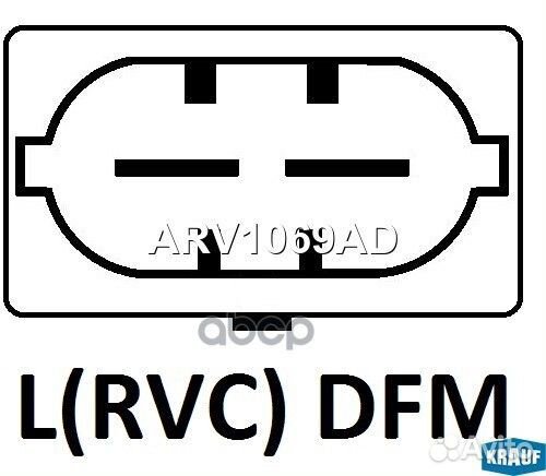 Регулятор генератора ARV1069AD Krauf