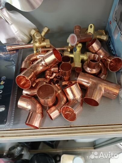 Фитинги медные