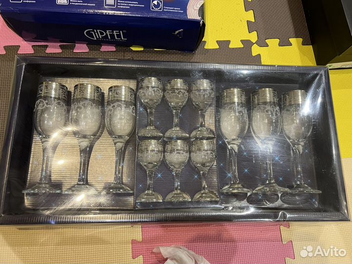 Набор бокалов фужеров