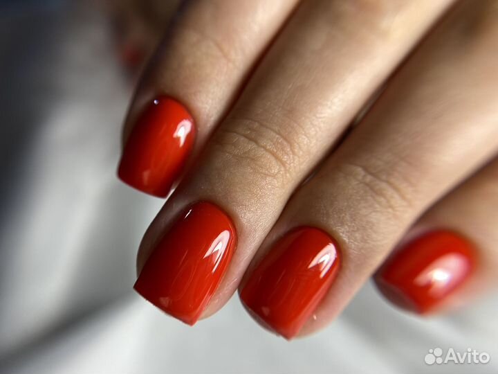 Маникюр наращивание