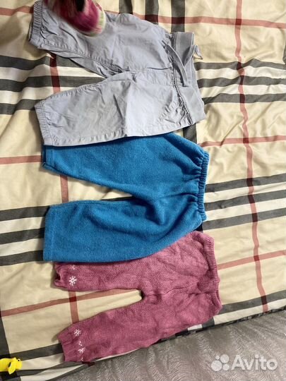 Детские вещи пакетом на девочку 68 74