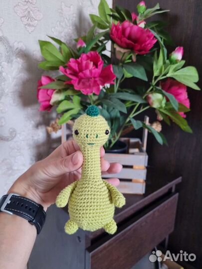 Динозаврик, ручная работа