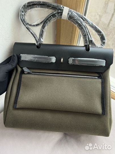Сумка Hermes Herbag olive 31