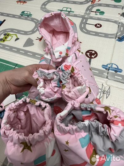 Комбинезон для девочки crockid 68-74