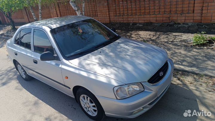 Hyundai Accent 1.5 МТ, 2007, 121 371 км