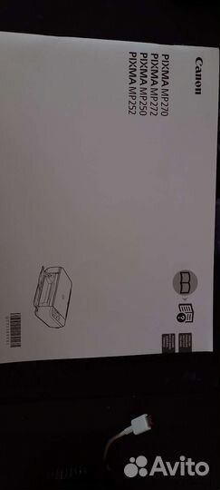 Цветной струйный принтер canon