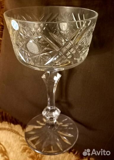 Конфетница хрустальная СССР