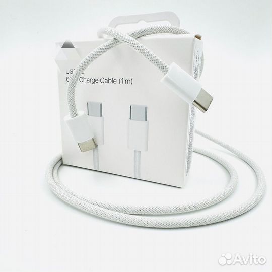 Кабель USB-C 60w, lighting/USB