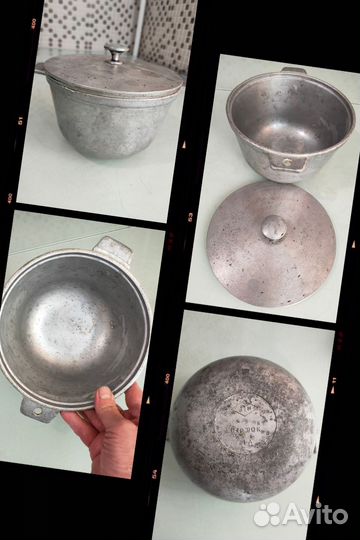 Советский казан на 1л.и сковорода СССР
