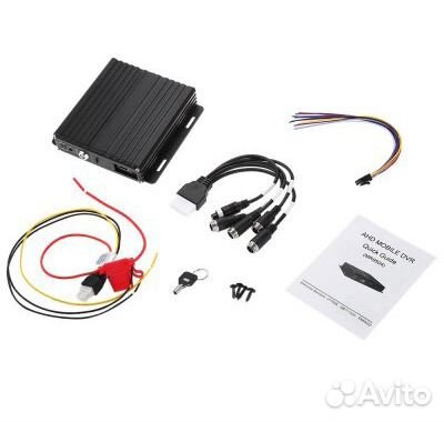 4х канальный регистратор HD nscar 401 SD 4G+GPS