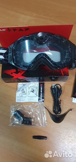 Очки для сноуборда, лыж, вело мото