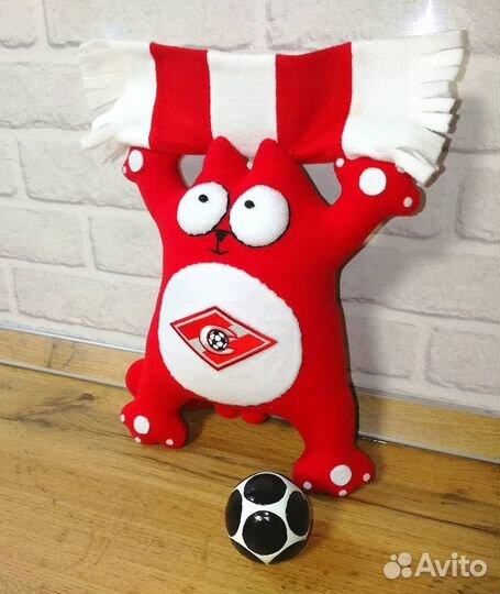 Подарок Игрушка кот цска, Динамо, Спартак