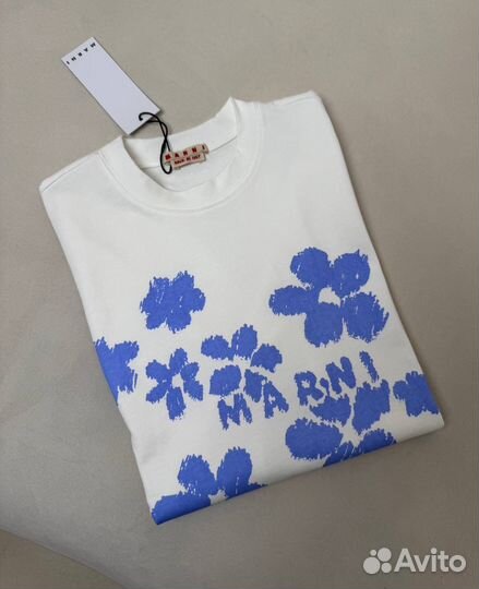 Футболка Marni женская premium