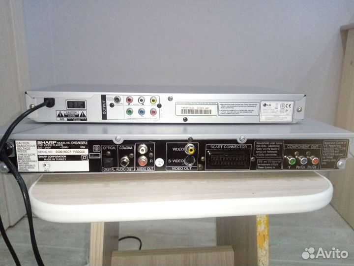 DVD плееры LG и sharp