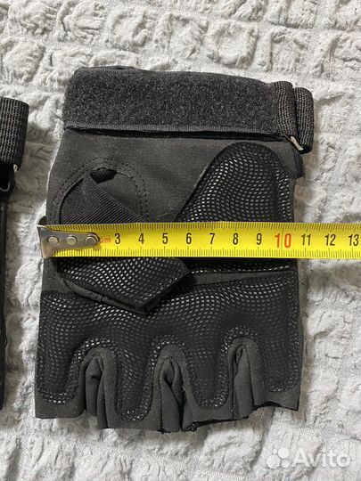 Тактические перчатки без пальцев