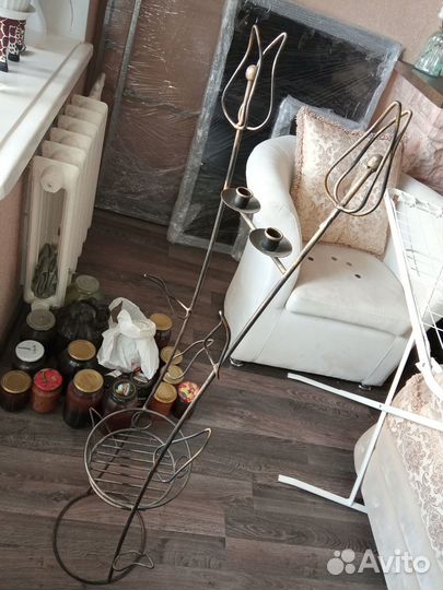 Подсвечник металлический