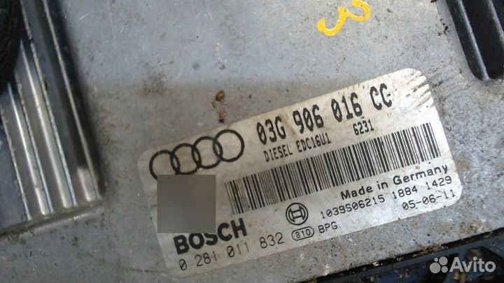 Блок управления двигателем Audi A3 (8PA), 2005