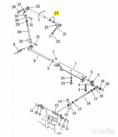 Подшипник 195-61-34120