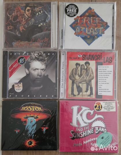 Rhythm & Blues, Funk, Disco. Pop Rock - 6 CD