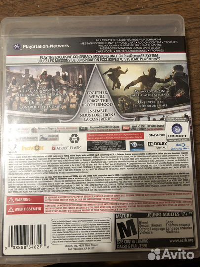 Assassin’s creed братсво крови