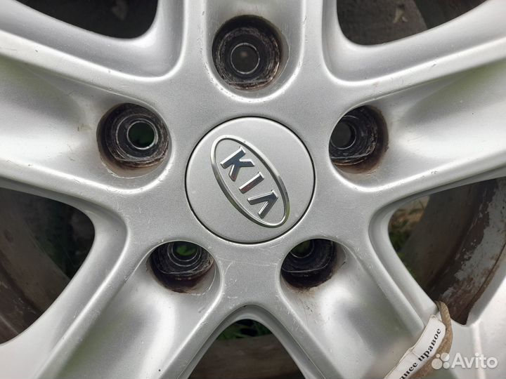 Оригинальные литые диски киа R16