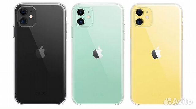 Оригинальный Чехол Clear Case для Apple iPhone 11