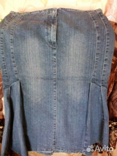 Юбка джинсовая