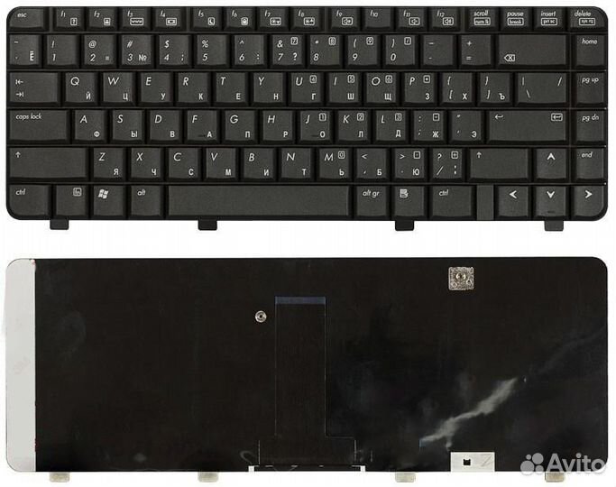 Клавиатура для HP 500 510 520 черная