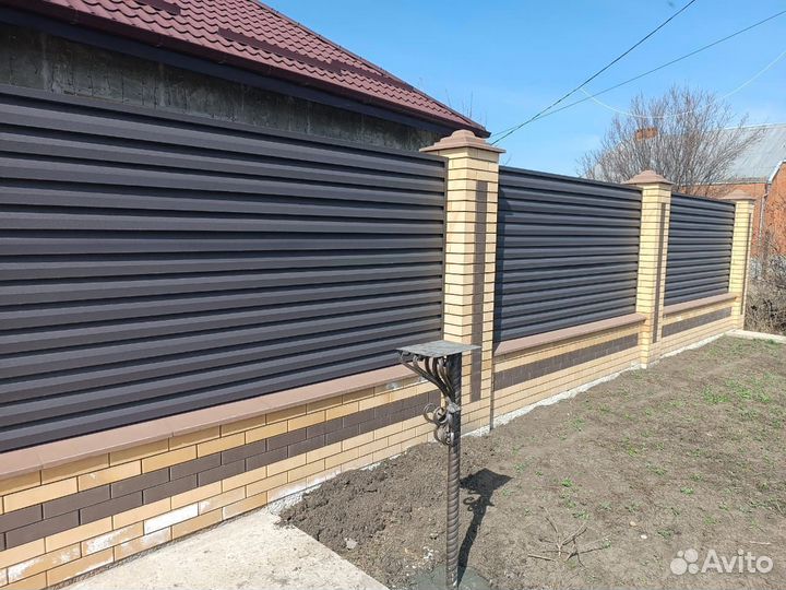 Ламели для забора жалюзи