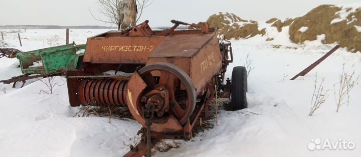 Пресс-подборщик Киргизстан ППЛ-Ф-1.6, 1998