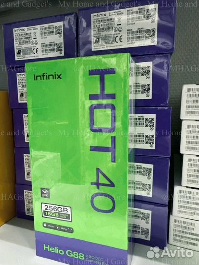Infinix HOT 40, 8/256 ГБ