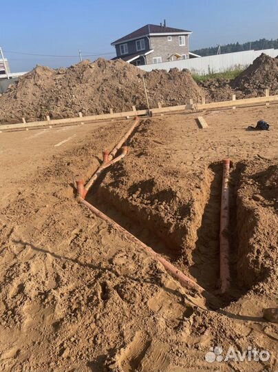 Бетонные работы. Фундамент под ключ