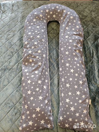 Подушка для беременных, б/у, в форме U