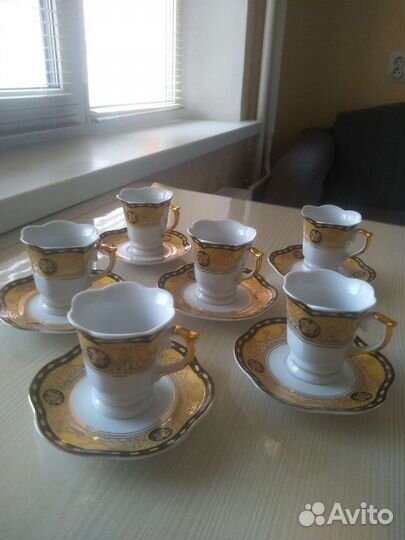 Сервиз кофейный yamasen Gold collection Япония