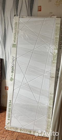 Дверь межкомнатная 60 с наличником новый