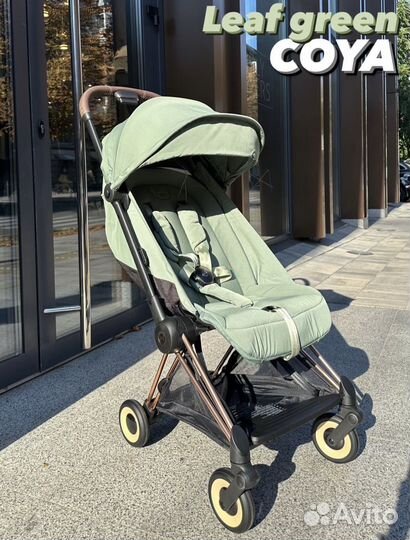 Коляска cybex coya leaf green 2024