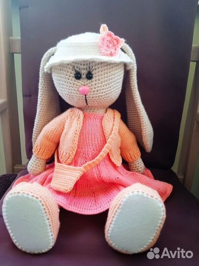 Заяц тильда Модница