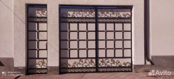 Кованые ворота