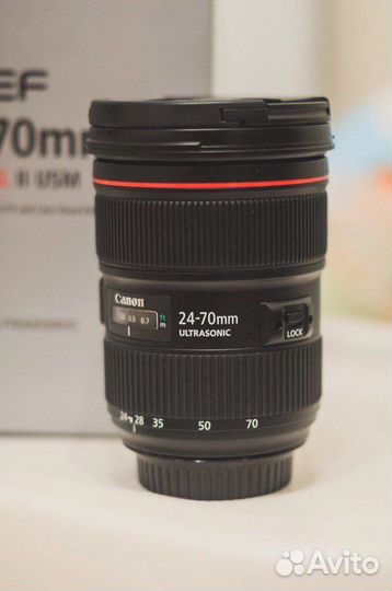 Объектив canon ef 24 70mm f 2.8l ii usm