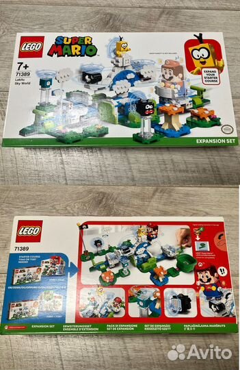 Конструкторы Lego Super Mario новые